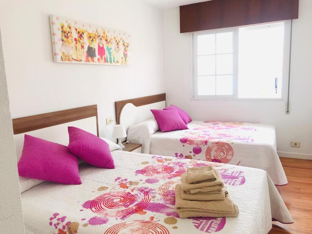 Enjoy Sanxenxo,200M Playa, Balcon Vistas Cies, Piscina & Terraza Azotea,2 Plazas Garaje, 2 Banos, Muy Luminoso, Muy Tranquilo,Muy Equipado, Centrico Apartment Exterior foto