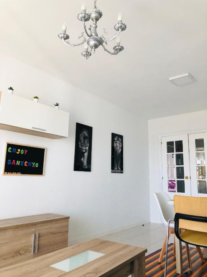 Enjoy Sanxenxo,200M Playa, Balcon Vistas Cies, Piscina & Terraza Azotea,2 Plazas Garaje, 2 Banos, Muy Luminoso, Muy Tranquilo,Muy Equipado, Centrico Apartment Exterior foto